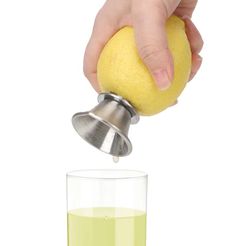 citrus_juicer_squeezer_pourer3.jpeg Archivo STL 2x1 Exprimidor de cítricos exprimidor de naranja limón・Plan de impresión en 3D para descargar