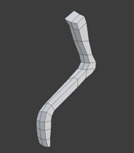 LegCurvedFaces.png Flamingo Low Poly