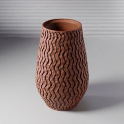 a Cem { h % " i o ad Y _ < eat = : > Fichier STL Vase 0002 B・Plan à imprimer en 3D à télécharger