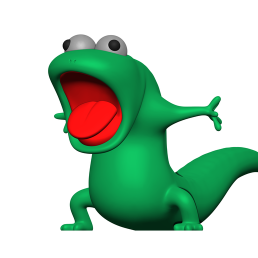 🦎 Tom the Lizard・ STL File for 3D printing・Cults