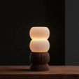 86f63298-622e-4dfb-9e0f-94ba5e6b1453.jpg MODERN LAMP 3D Print Files STL, Minimalistische Tischleuchte, Modernes Design, Einfacher Druck, Supportfrei, ORBELA