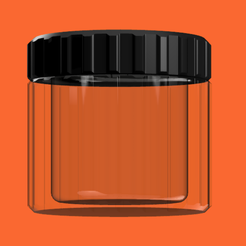 10d6c79c-1bac-485c-a28e-1d2ab884a954.png Free 3D file Multipurpose Threaded Container・Design to download and 3D print