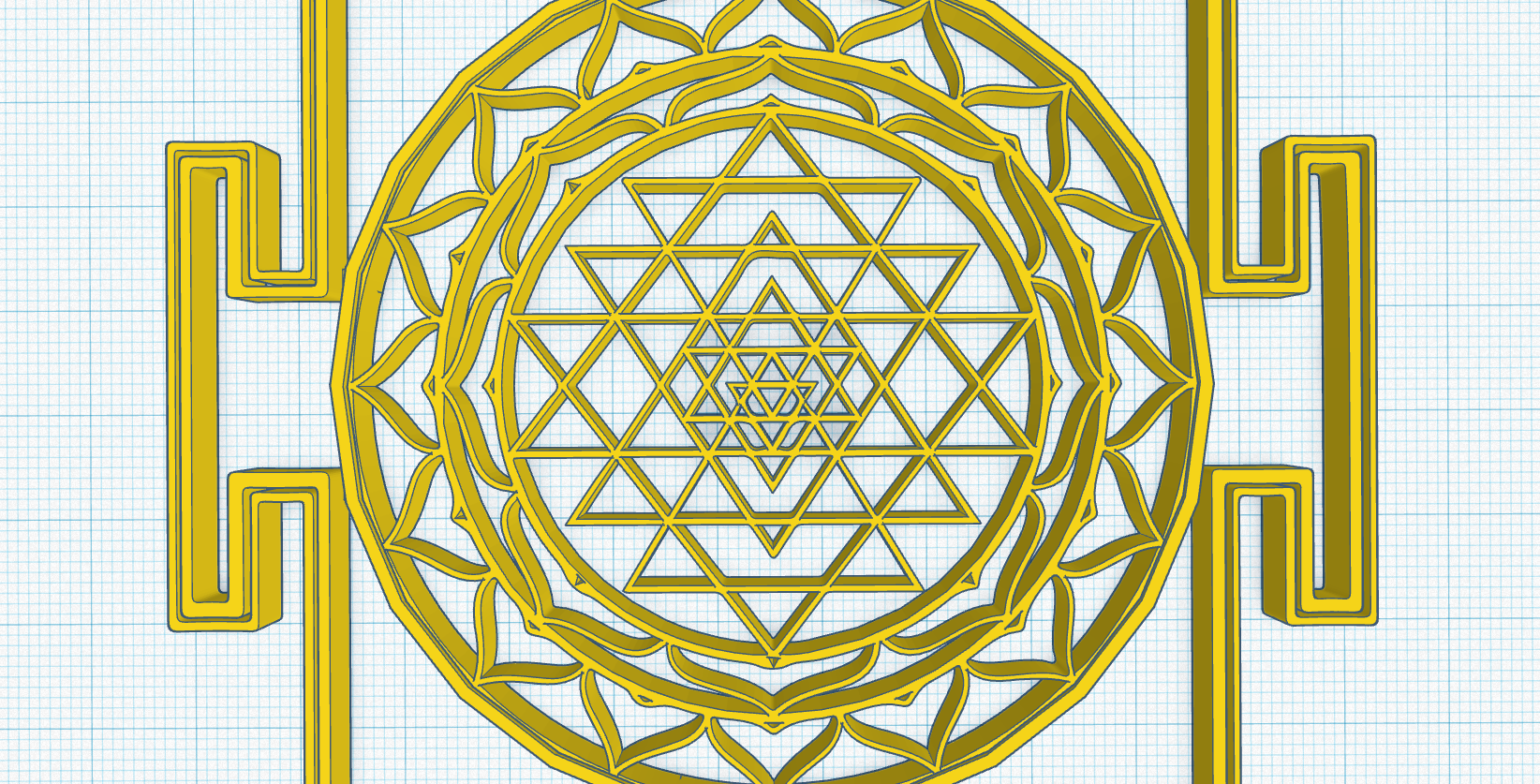 STLDatei Shri Yantra mystisches Diagramm・3DDruckvorlage zum Herunterladen・Cults STLDatei Shri Yantra mystisches Diagramm・3DDruckvorlage zum Herunterladen・Cults