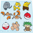Pokemon-12.png Schlüsselanhänger Pack 151 Pokemon