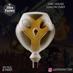 STL file FUNKO POP AMITY BLIGHT THE OWL HOUSE / LA CASA BUHO 🦉・Design to  download and 3D print・Cults