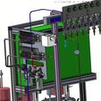 000002.jpg 3D CAD Model – High Precision Grease Filling Machine