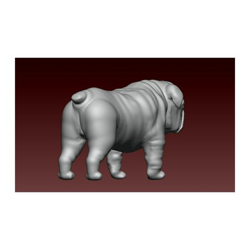 Puppy Bulldog 3D model