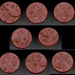 25mmBases.jpg Fichier OBJ Bases de 25 mm du domaine du plaisir・Plan à imprimer en 3D à télécharger