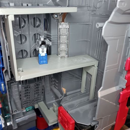 Fortress Maximus city mode more advanced catwalks 3D model