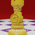 green Lantrn.png Chess Board Avengers vs Justice League