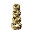 Double-sides-Braided-rope-bead-size7to10-01.jpg Double braided wire bead and charm 3D print model
