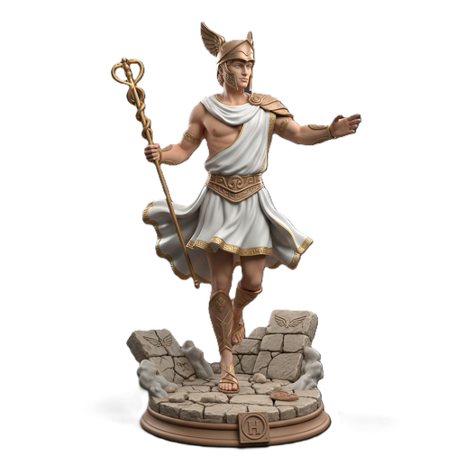 🏛️ Hermes - Greek Mythology Collection・ STL File for 3D