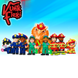 FreshStartMiniEgypt52.png Fire-Fighter Dragon MultiColor Flexi Print-In-Place + figure