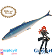 3D Print Ready Genshin Impact - Luxurious Sea Lord - Digital 3D Model Files - Diluc Cosplay