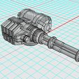 CarapaceWeapon-2.jpg 28mm Stubby Gatling Weapon For Smaller Knight Carapace