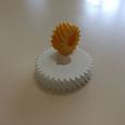21616491_1736471329990100_5089159006773435052_n.jpg STL file Technical kit : Gears / key / circlips... (educational assembly)・3D printer model to download