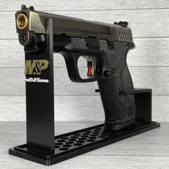 STL file KWA KSC H&K HK USP COMPACT AIRSOFT GUN RACK DISPLAY STAND HOLDER  🔫・3D print model to download・Cults