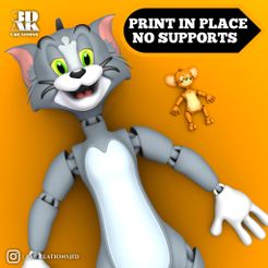 20230809_222648.jpg CUTE FLEXI PRINT-IN-PLACE - TOM AND JERRY (2) STL