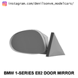 e822.png BMW 1-Series E82 door mirror