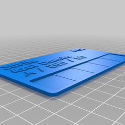ce064bbe-c495-4bbc-92fe-8586006e2f9d.png Archivo 3D gratis Tarjeta de muestra de filamento - Azul Caneta 3DFila・Objeto para impresora 3D para descargar