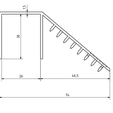 Drawing_uni.png Universal Slug Barrier for Raised Garden Beds