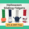 Halloween-Sliding-Fidgets.png Halloween Spiral Fidgets - Pumpkin, Ghost, Bat, Skull