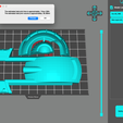 = eds cca ie i | Gun leh_1890 ‘The estimated total print time is approximately: 1Hour 2Min ‘The estimated total print volume Is approximately: 36.389m! Ca) Archivo 3D Zángano Oblivion a Amazon Echo Dot 4・Objeto de impresión 3D para descargar