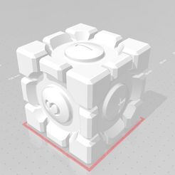 Sans titre.jpg Free STL file Portal cube Dice・3D printing design to download