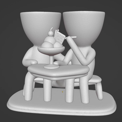 ezgif.com-crop.png Archivo 3D Maceta Enamorados por San Valentin [CLASSIC]・Diseño para descargar y imprimir en 3D