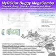 MRCC_Buggy-MegaCOMBO_19.jpg MyRCCar OBTS Buggy Mega COMBO, including Chassis, Body, Shocks, Wheels, HEX, and Motor Pinions