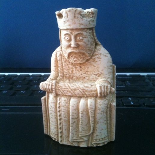 Lewis Chessmen - King 3D model