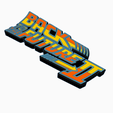 Screenshot-2025-05-06-132938.png 3x BACK TO THE FUTURE TRILOGY PART I-III Logo Display by MANIACMANCAVE3D