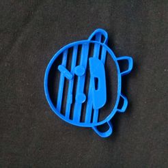 20190906_155356.jpg Free STL file Kpop BTS BT21 Shooky Cookie Cutter・3D print design to download