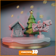 Christmas-holidays-decors-3dprintables-xmastree-snow-decorss-snowman-2.png Christmas Decor 3D Pritable miniature Collection set