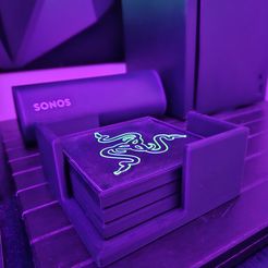 Fichier STL Station d'accueil pour module Razer Naga Pro/Trinity Chroma  🚉・Modèle à imprimer en 3D à télécharger・Cults