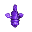 loonybits_Fish_KeyHolev01.stl 🐠✨ Милая рыбка MINI FLEXY (БЕЗ ОПОРЫ) ✨🐠