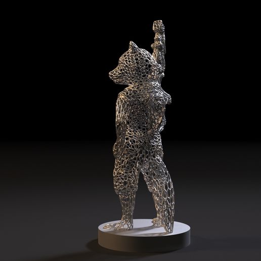 🚀 Rocket Raccoon・ 3D File for ・Cults