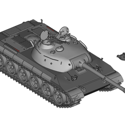 2.png STL file Chinese heavy tank 112・3D printing design to download