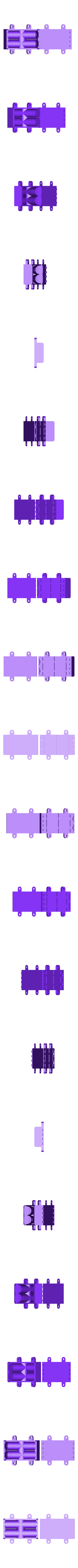 BatteryBox2AA.stl Parametrische AA-Batteriebox mit Kontakten