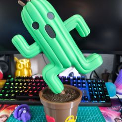 Cactuar-Sabotender -サボテンダ-Final Fantasy-GameFanart