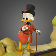 tbrender_004.png Ducks Tales diorama Scrooge Mc Duck Donald duck Huey Duey Luey