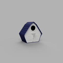 Bird_House_1_4.png Maison d'oiseau polyvalente imprimée en 3D pour tous vos amis à plumes
