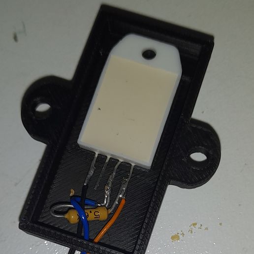 🚉 Housing for Temperature and Humidity Sensor - Weather Station & Home ...