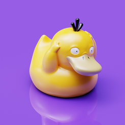 ducky4.png STL file Rubber Duck Psyduck・3D printing template to download