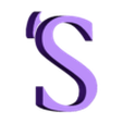 _S_.stl Letras y Números ASSASSINS CREED | Logo