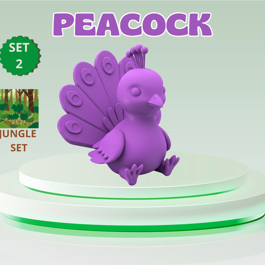 Cute Mini Peacock – Commercial