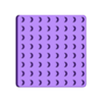 STL file Crochet blocking board granny square yarn 🟪・3D print