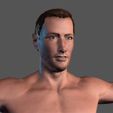 12.jpg Animated Naked Man-Rigged 3d game character Low-poly 3D model