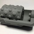 2.jpg Archivo STL gratis Massage Roller v2 - rodillos múltiples - agarre suave - Covid-19 utilizable - 50mm de ancho - con o sin rodamientos 608・Modelo imprimible en 3D para descargar