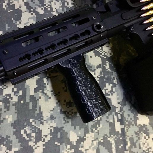 Keymod VFG - Hex.jpg Keymod Vertical Grip - Hex Pattern